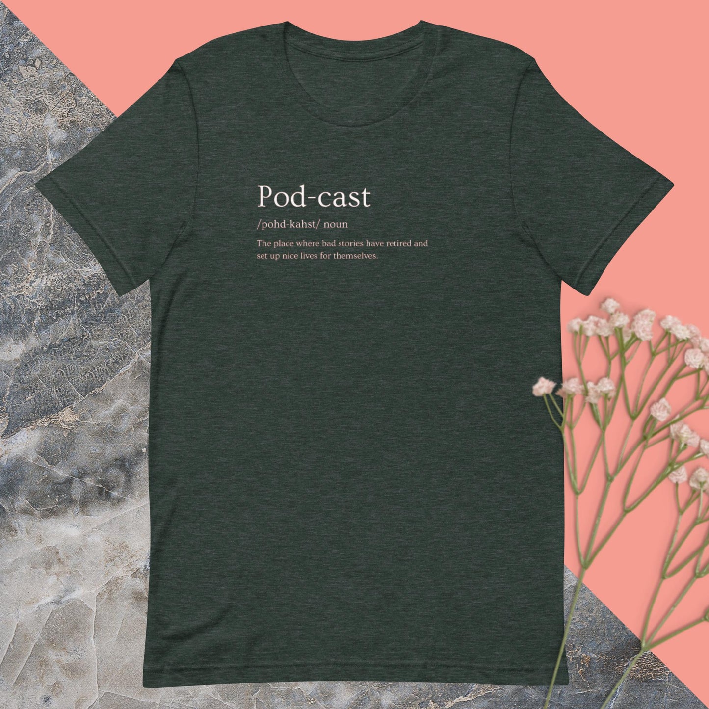 Unisex podcast t-shirt