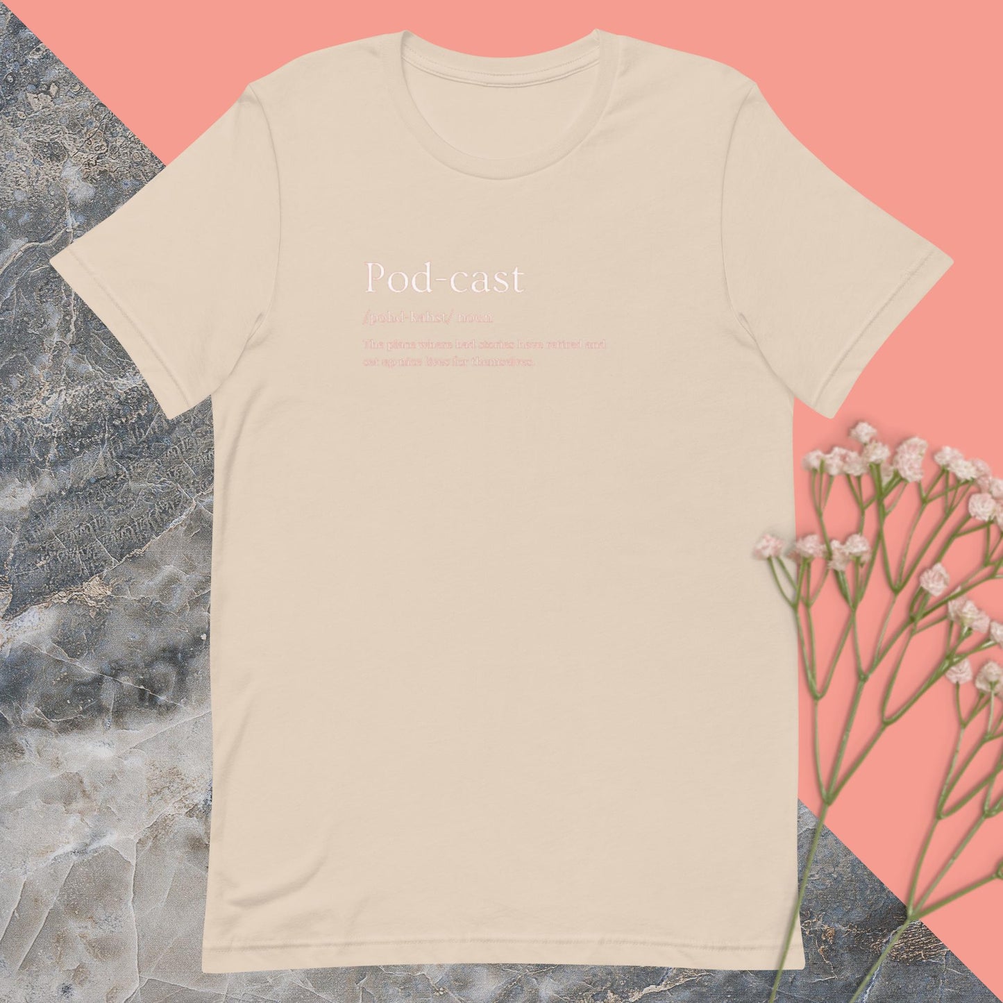 Unisex podcast t-shirt