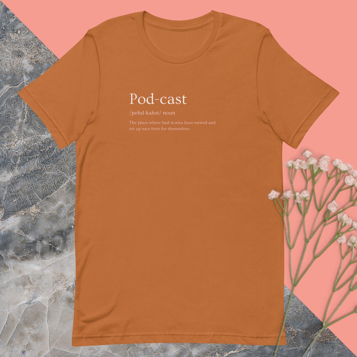 Unisex podcast t-shirt